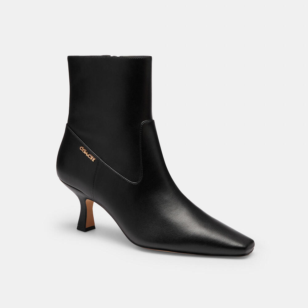 Coach Outlet Kitten Heel Bootie Shoes